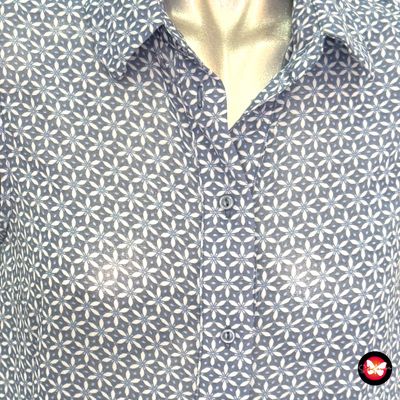 Camisa con estampado H&amp;M Talla 34