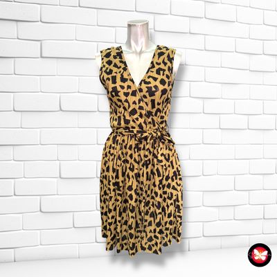 Vestido con estampado animal print ONLY Talla XS