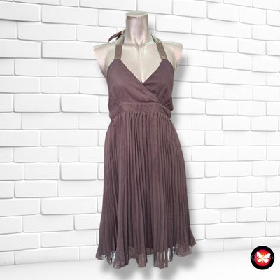 Vestido de noche plisado Talla S