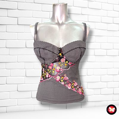 Corsé de cuadritos Talla S/M