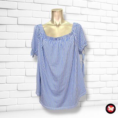 **HOY** Blusa con escote de barco Talla XL