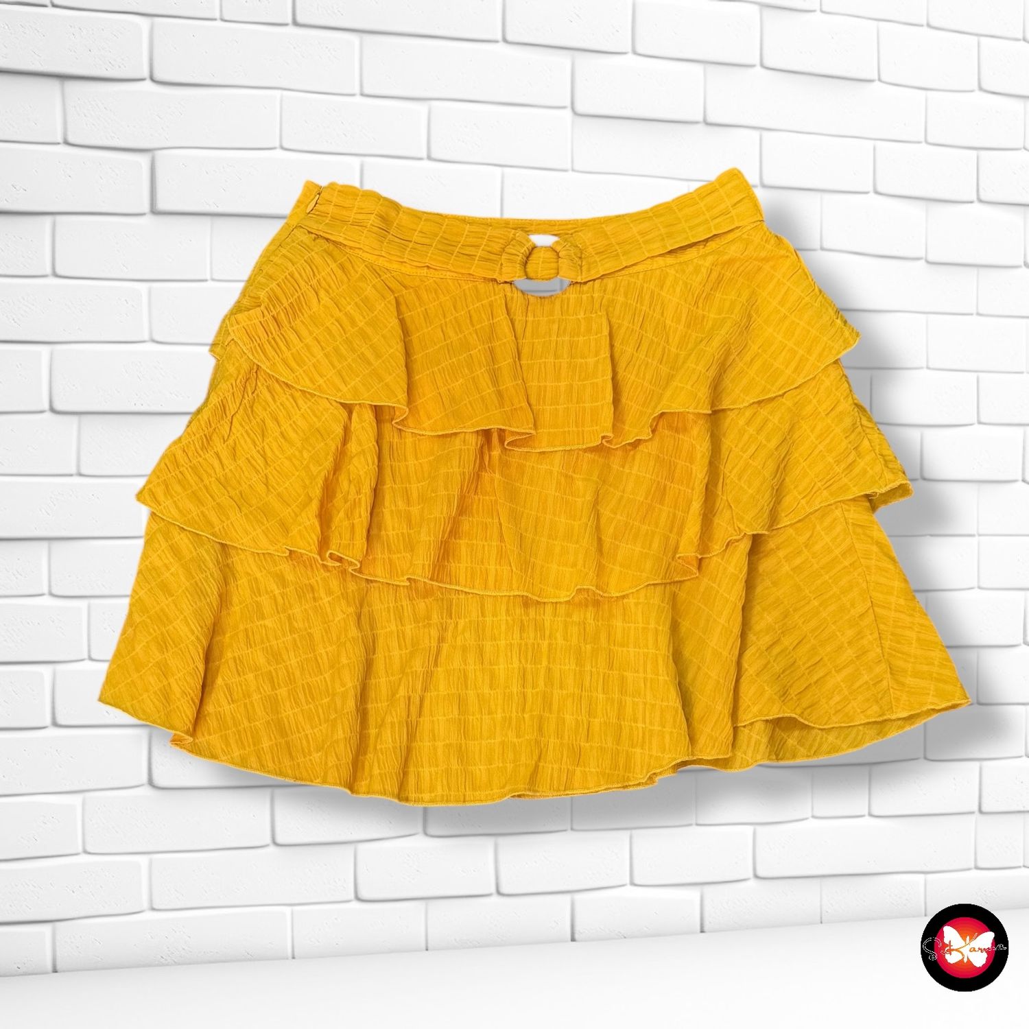 Falda con volantes SHEIN Talla M