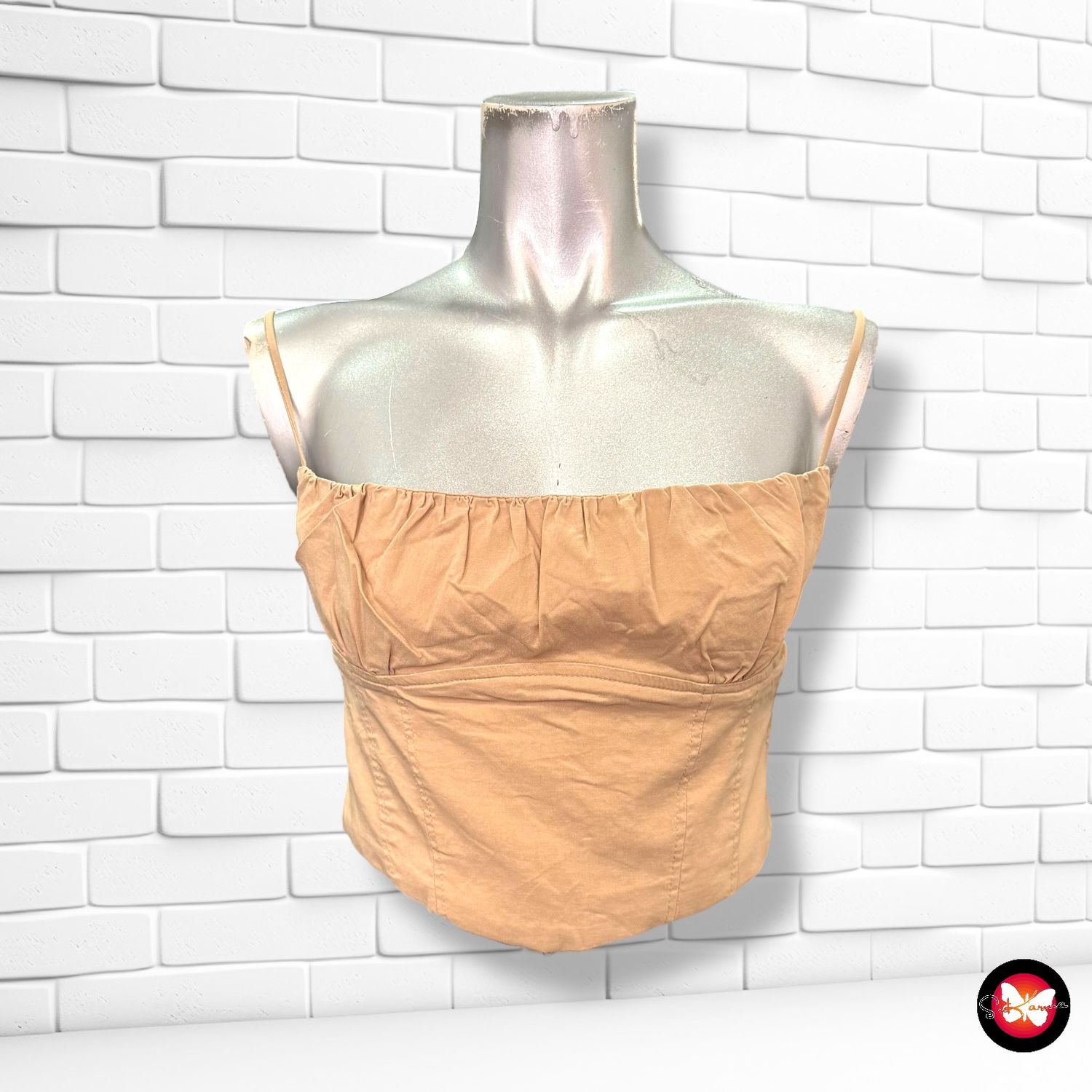 Blusa cropped ZARA Talla M