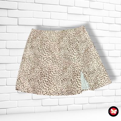 Falda con estampado Talla S