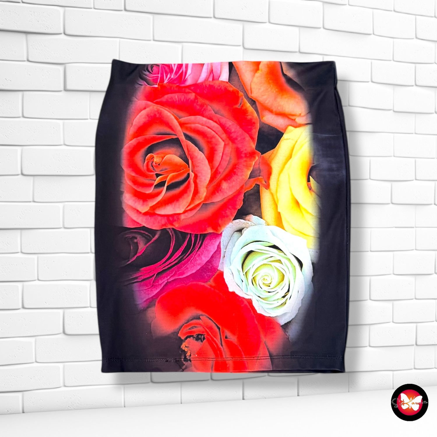 Falda estampada Talla L