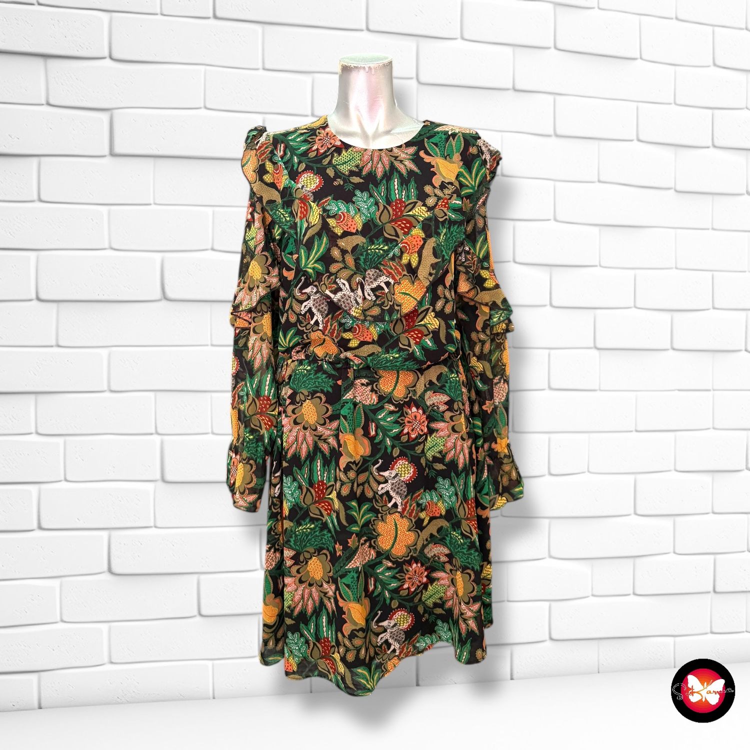 Vestido con estampado SCOTCH &amp; SODA Talla S