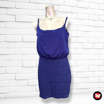 Vestido con falda de encaje LEFTIES Talla M