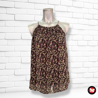 Blusa de florecitas PIECES Talla M