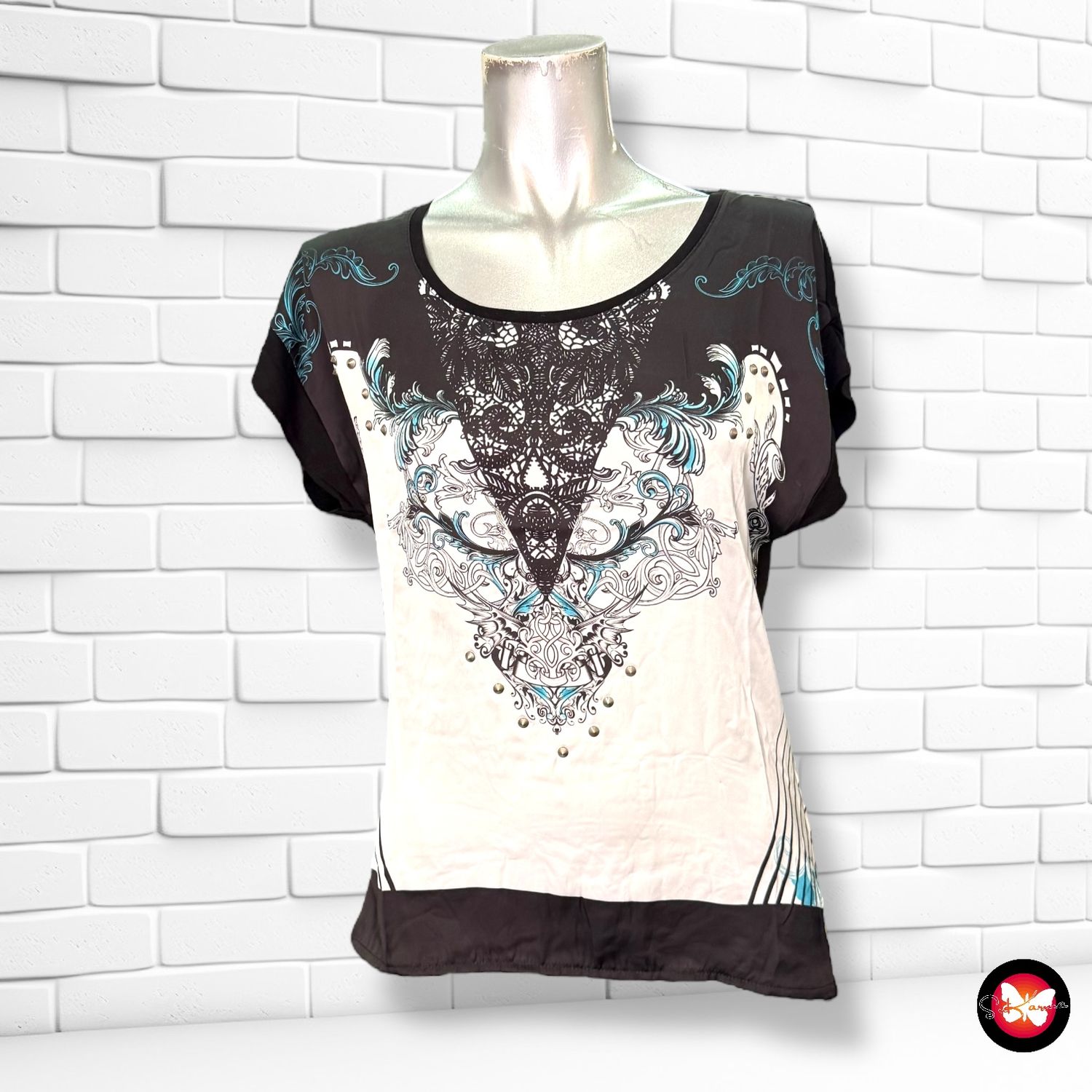Blusa de manga corta PROMOD Talla S