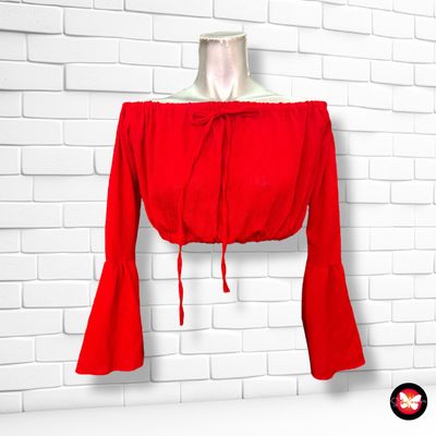 Blusa cropped Talla S