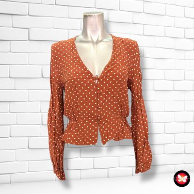 Blusa de lunares TOPSHOP Talla 36
