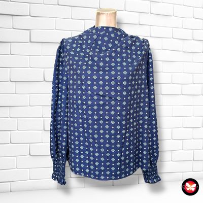 Blusa de manga larga con estampado SHEIN Talla L