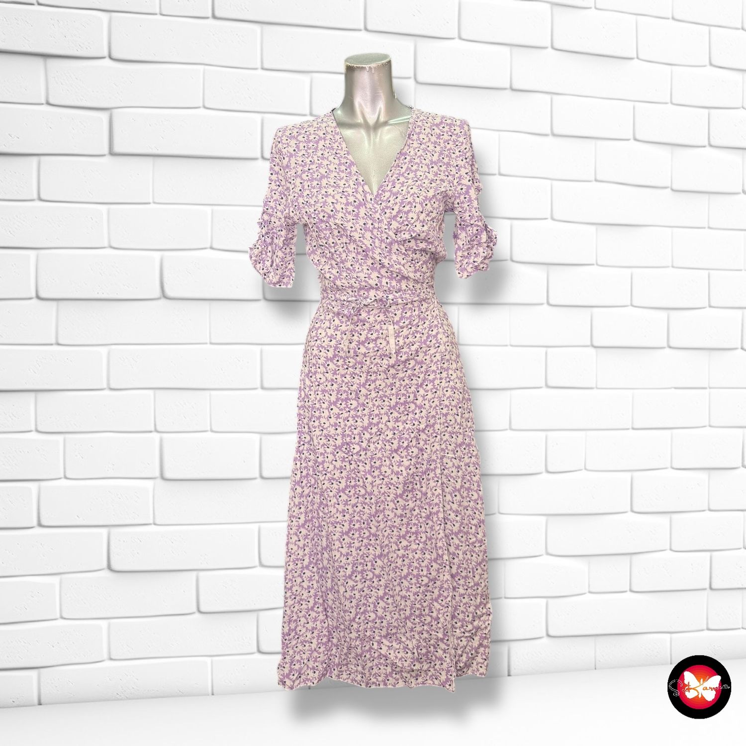 Vestido con estampado florecitas EIGHT PARIS Talla S