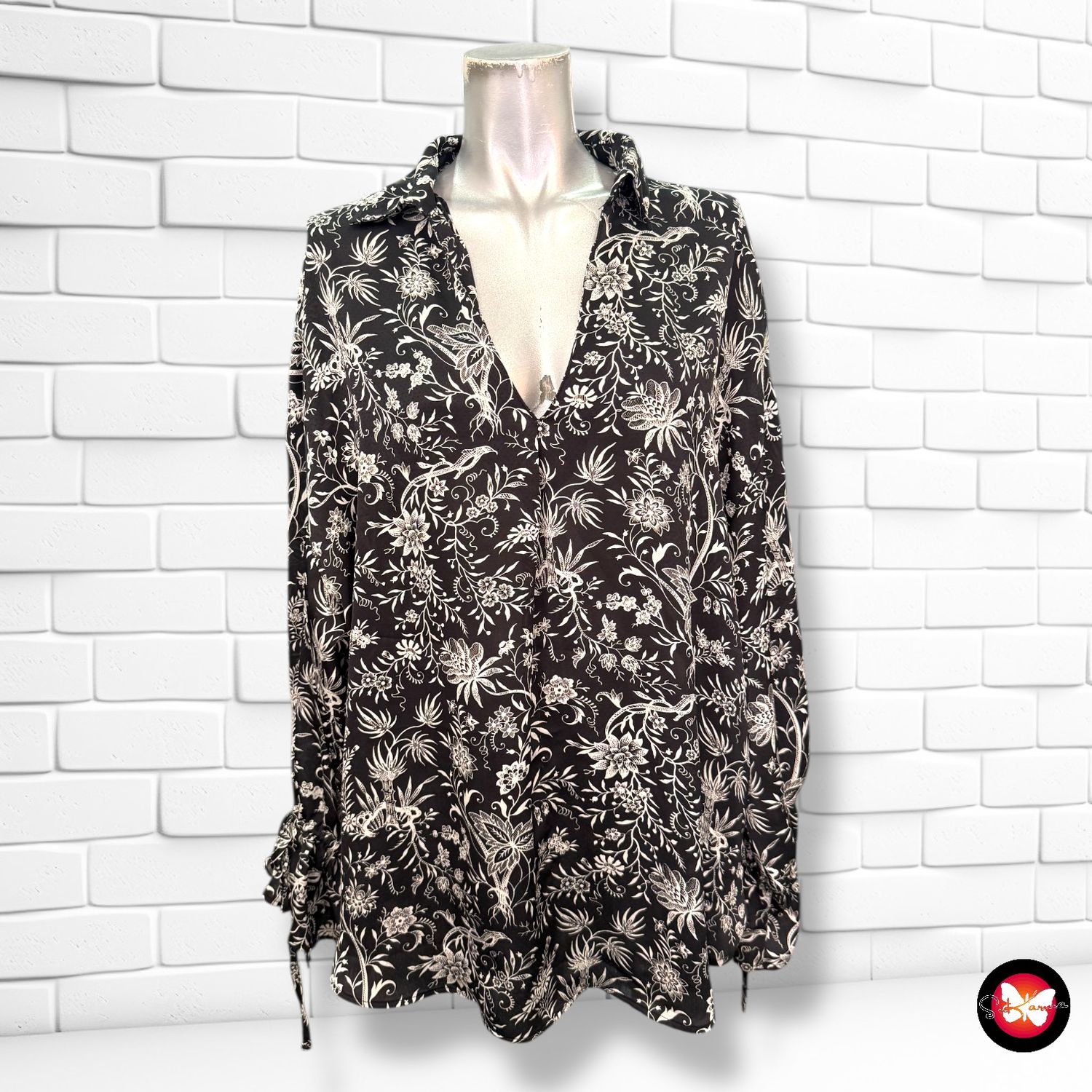 Blusa con estampado H&amp;M Talla M