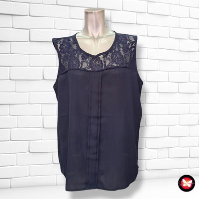 Blusa con encaje Talla L