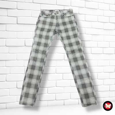 Pantalón vaquero de cuadros TOMMY HILFIGER Talla S/M (W27 L32)