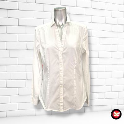 Camisa básica blanca H&amp;M Talla 40