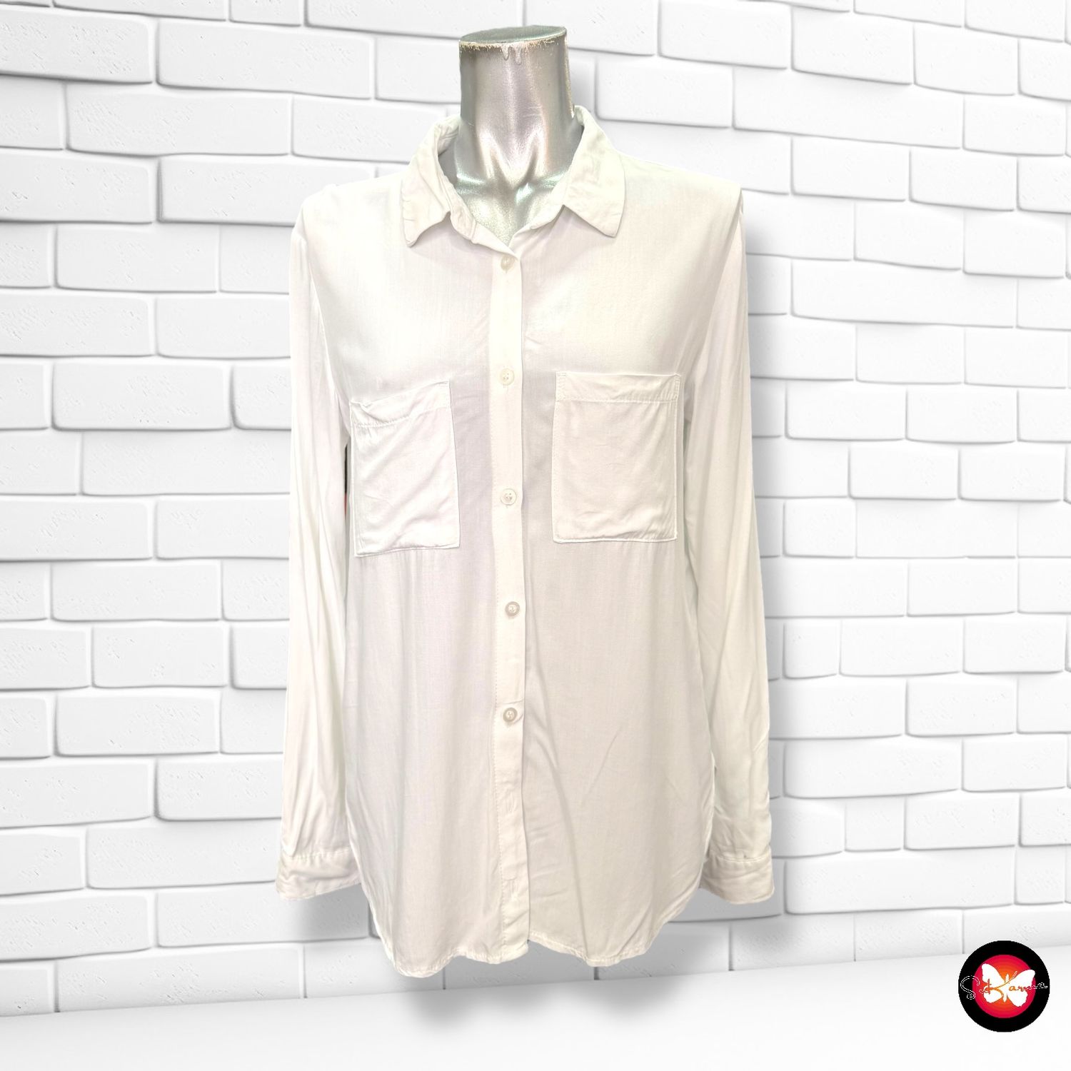Camisa básica blanca TALLY WEIJL Talla XS
