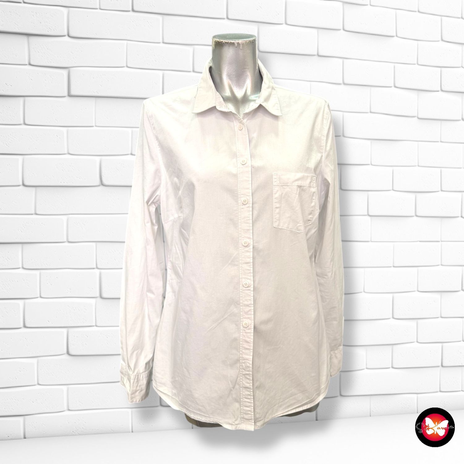 Camisa básica blanca YESSICA Talla L