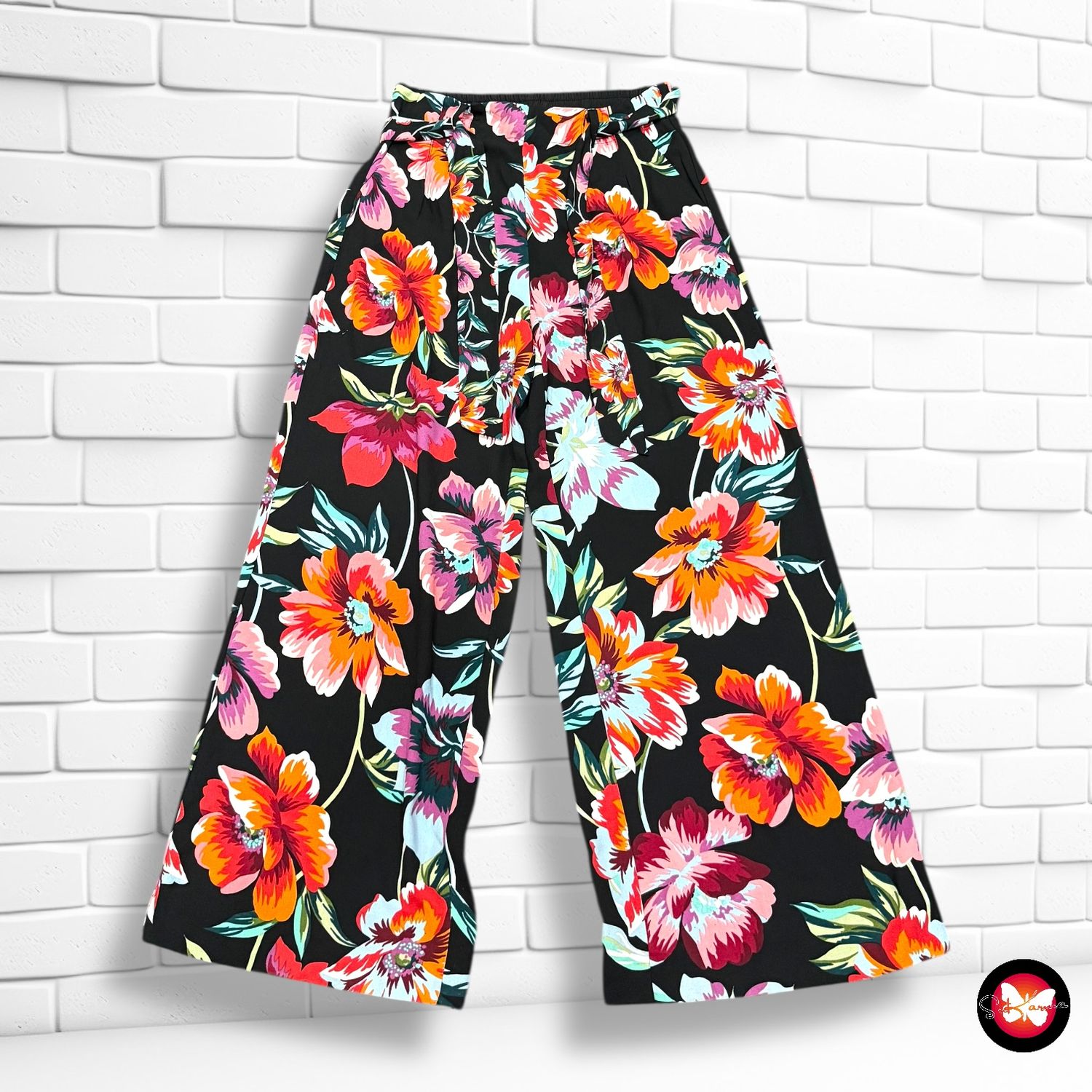 Pantalón palazzo STRADIVARIUS Talla M