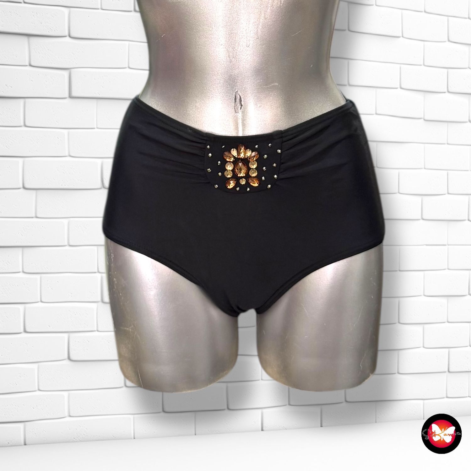 Bañador tiro alto LITTLE MISTRESS Talla 38 (10UK) (pequeña)