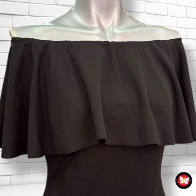 Blusa escote barco de volante Talla S
