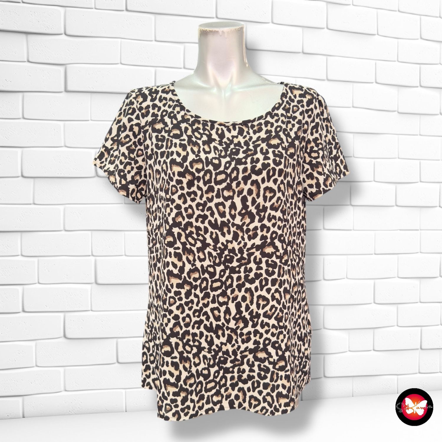 Blusa con estampado animal print VERO MODA Talla M