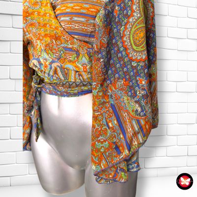 Blusa cruzada Talla Única