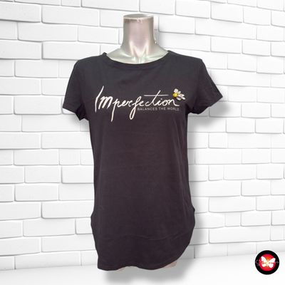 Camiseta con pedrería ZARA Talla S