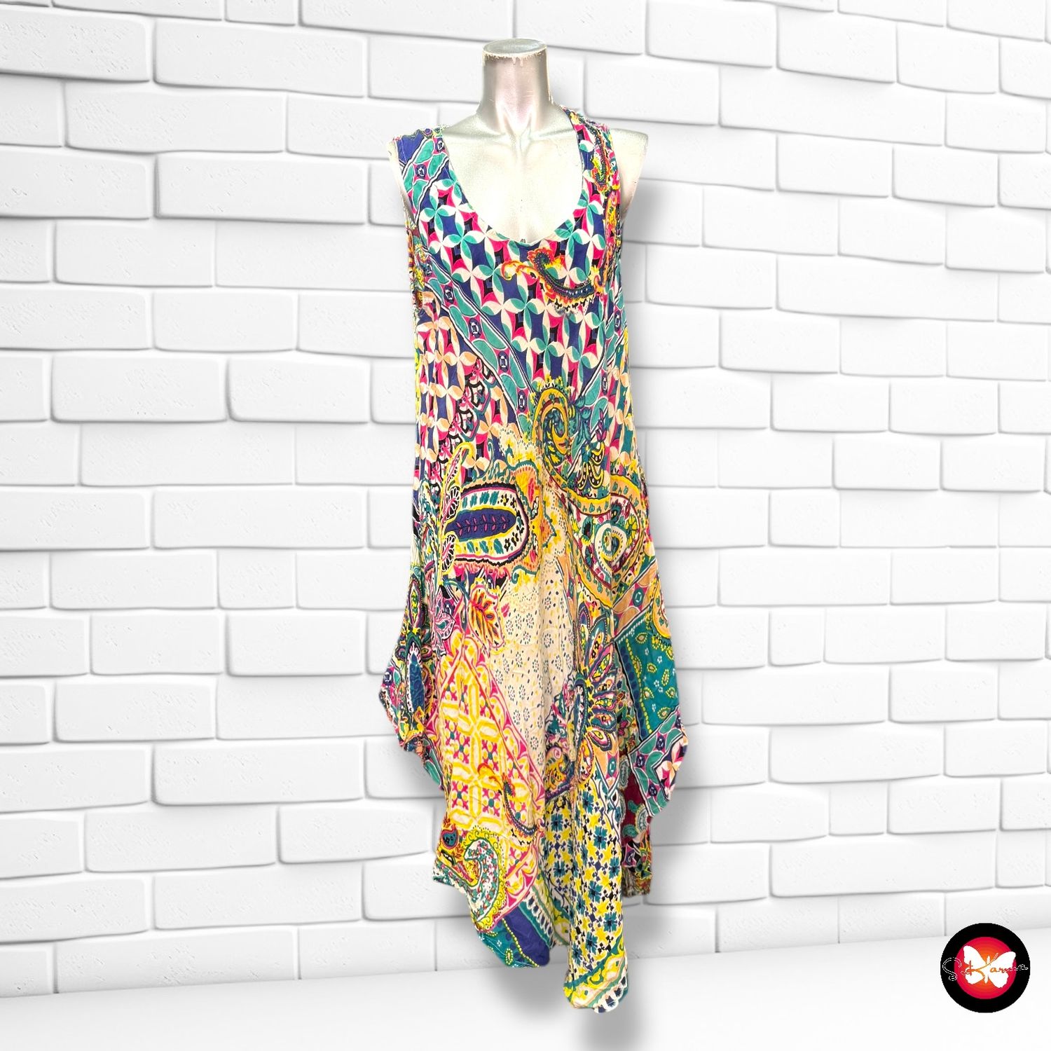 Vestido con estampado Talla Única