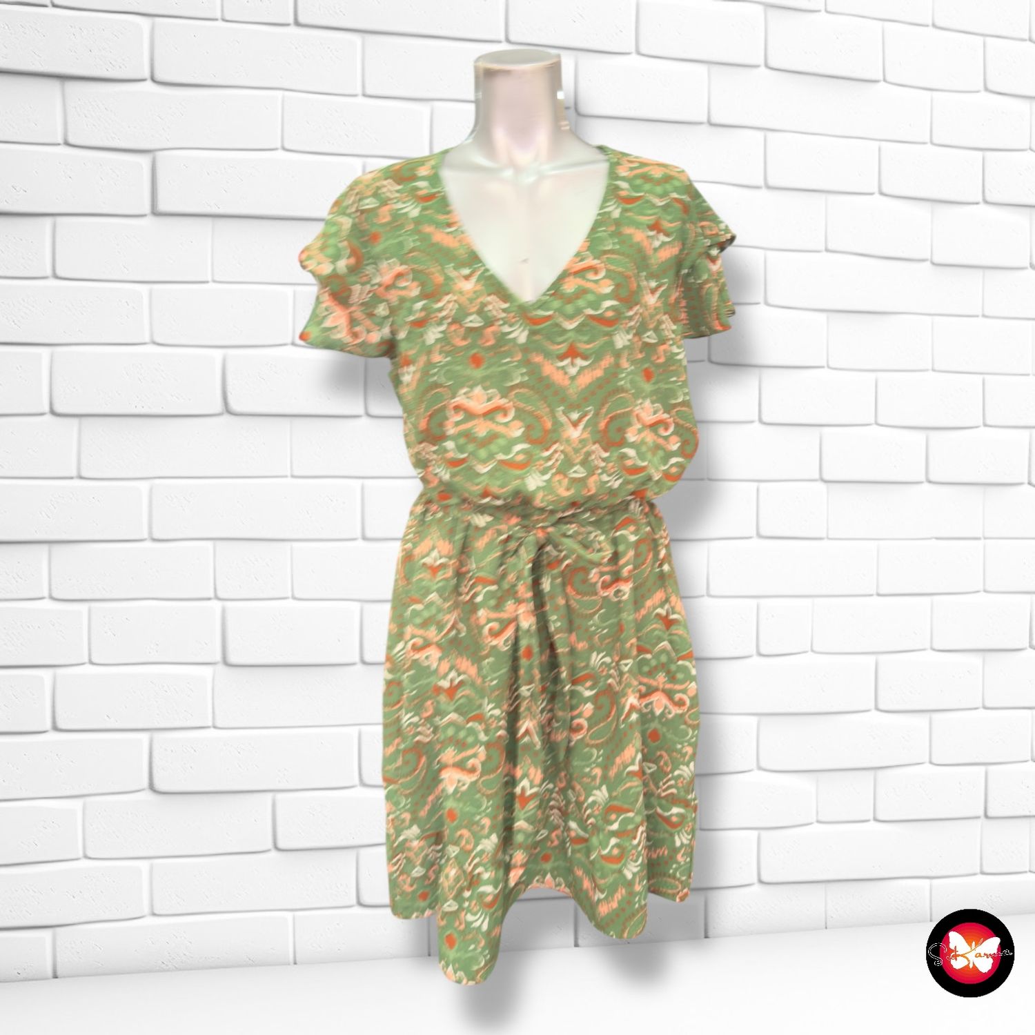 Vestido con estampado Talla L