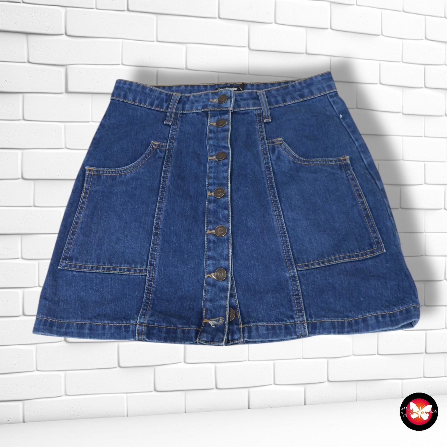 Falda vaquera STRADIVARIUS Talla 36