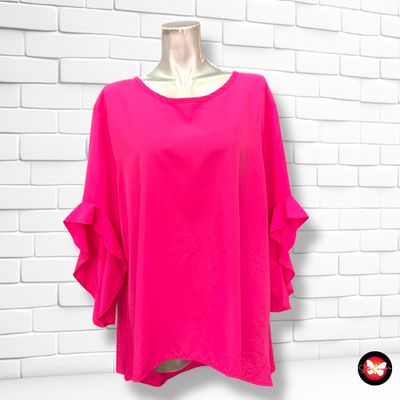 **HOY** Blusa con volantes Talla XL