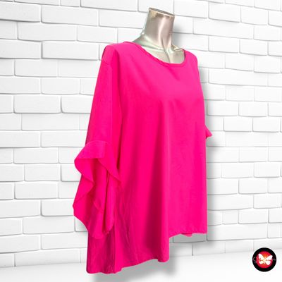 **HOY** Blusa con volantes Talla XL