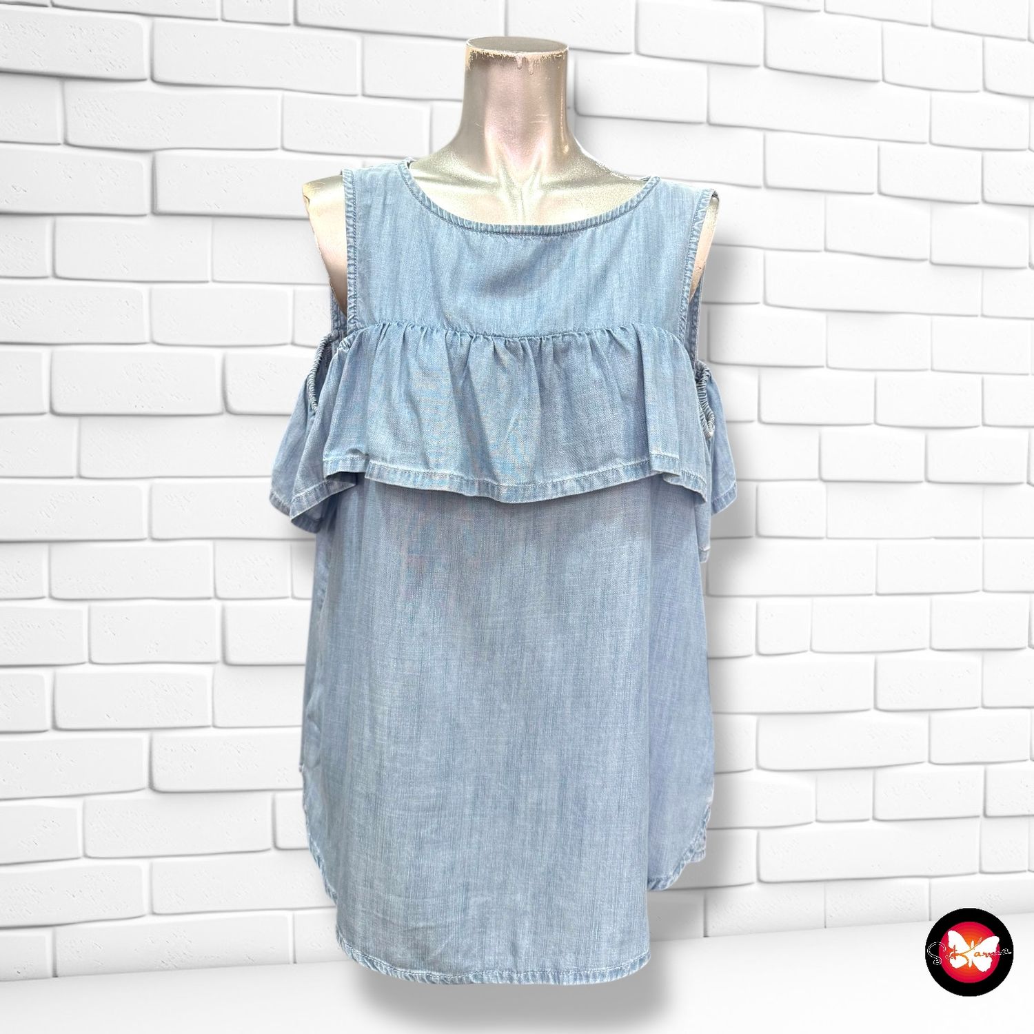 Blusa vaquera EDC Talla M