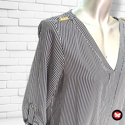 **HOY** Blusa de rayas ZARA Talla S
