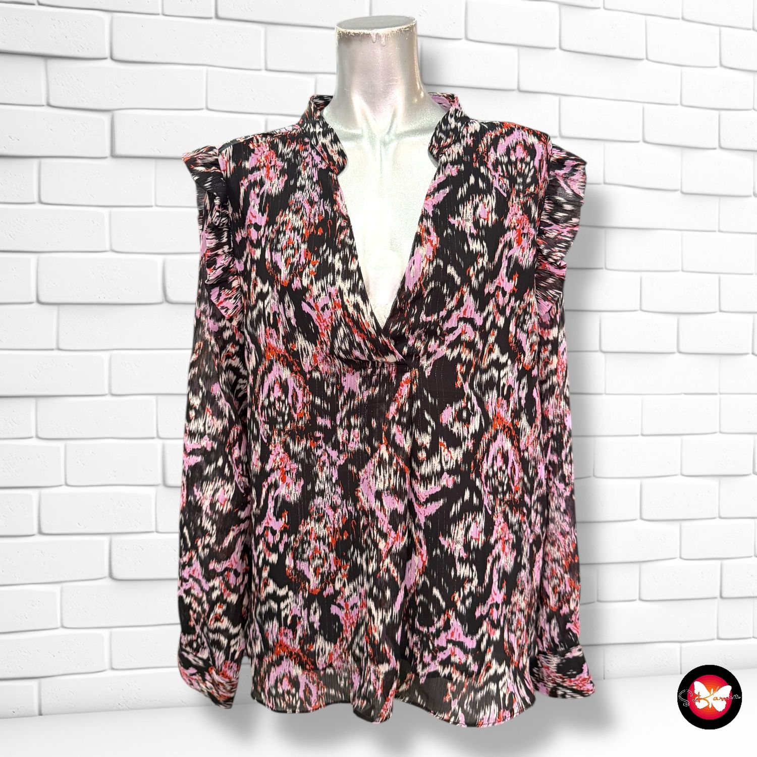 Blusa con estampado KILKY Talla L