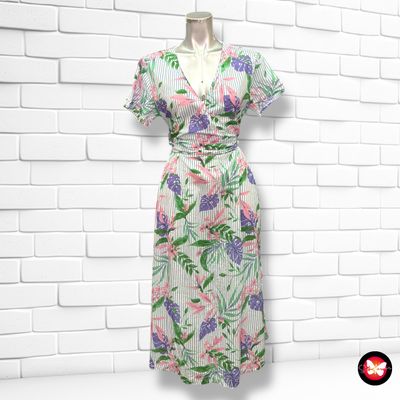 **HOY** Vestido cruzado BASEFIELD Talla M