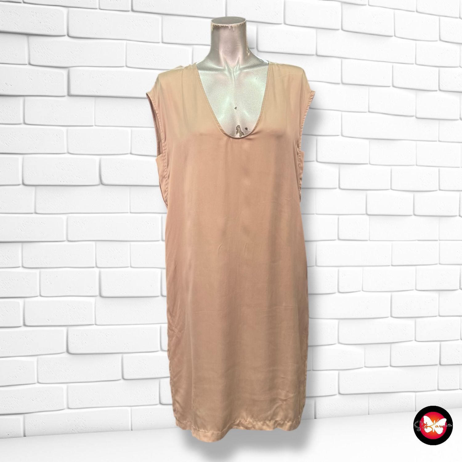 Vestido satinado Talla L
