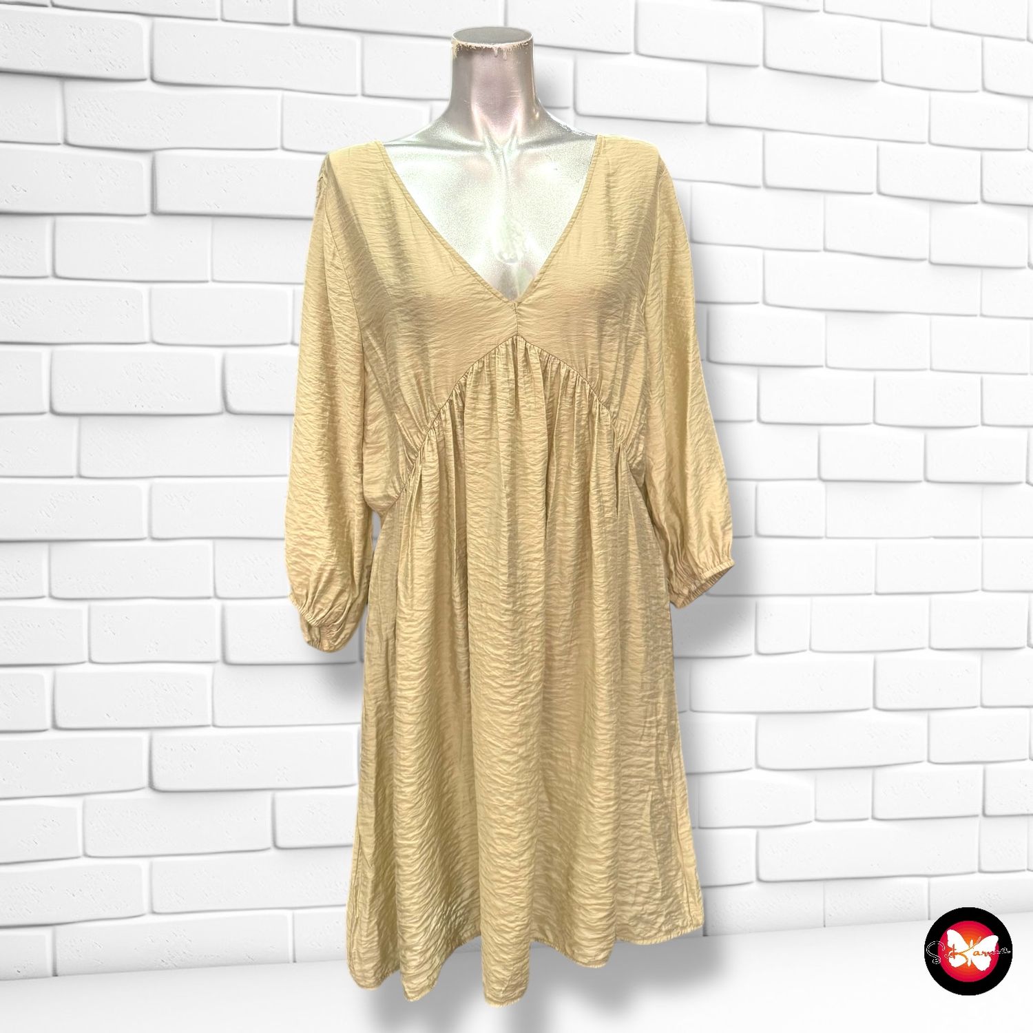Vestido con escote H&amp;M Talla L