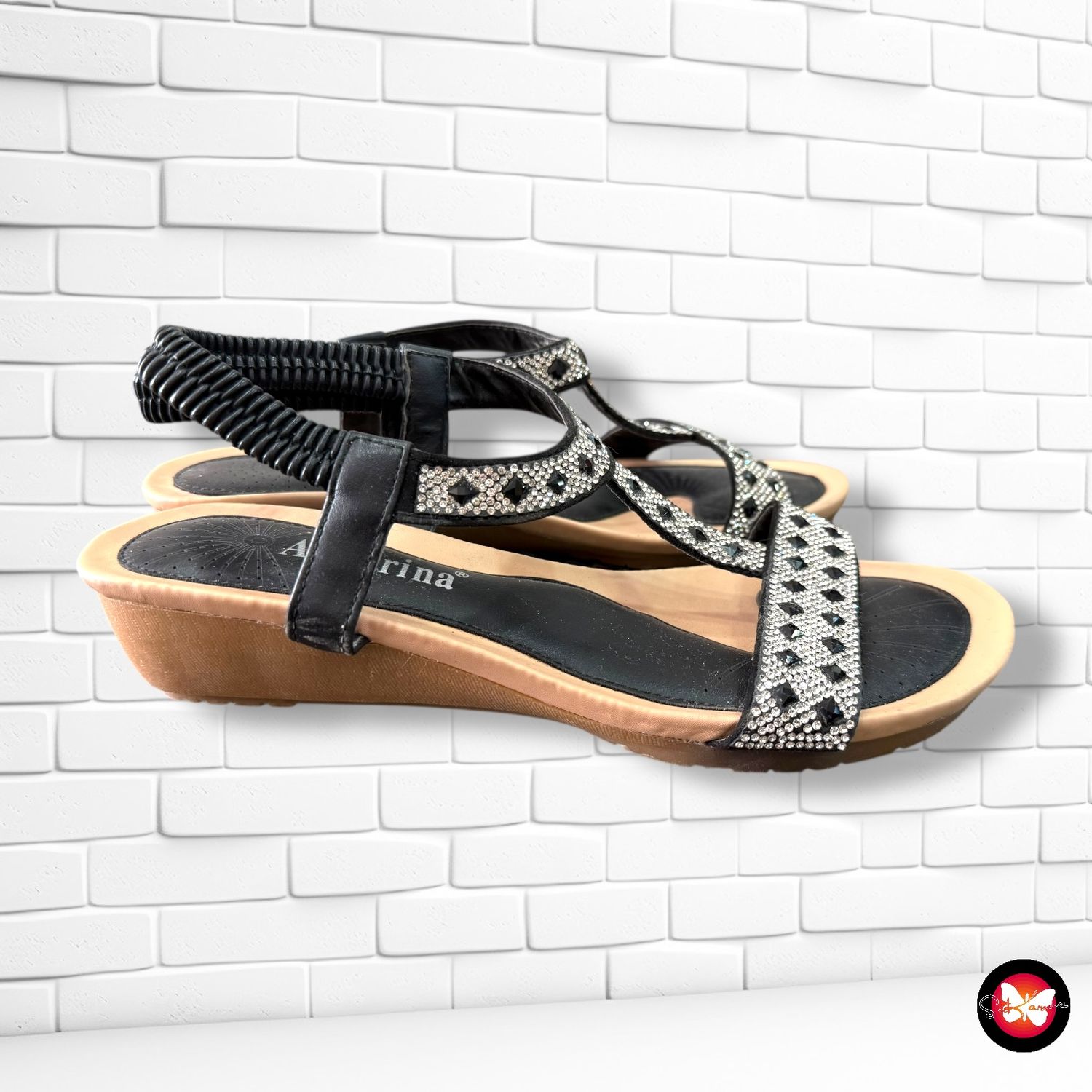 Sandalias con brillitos T40