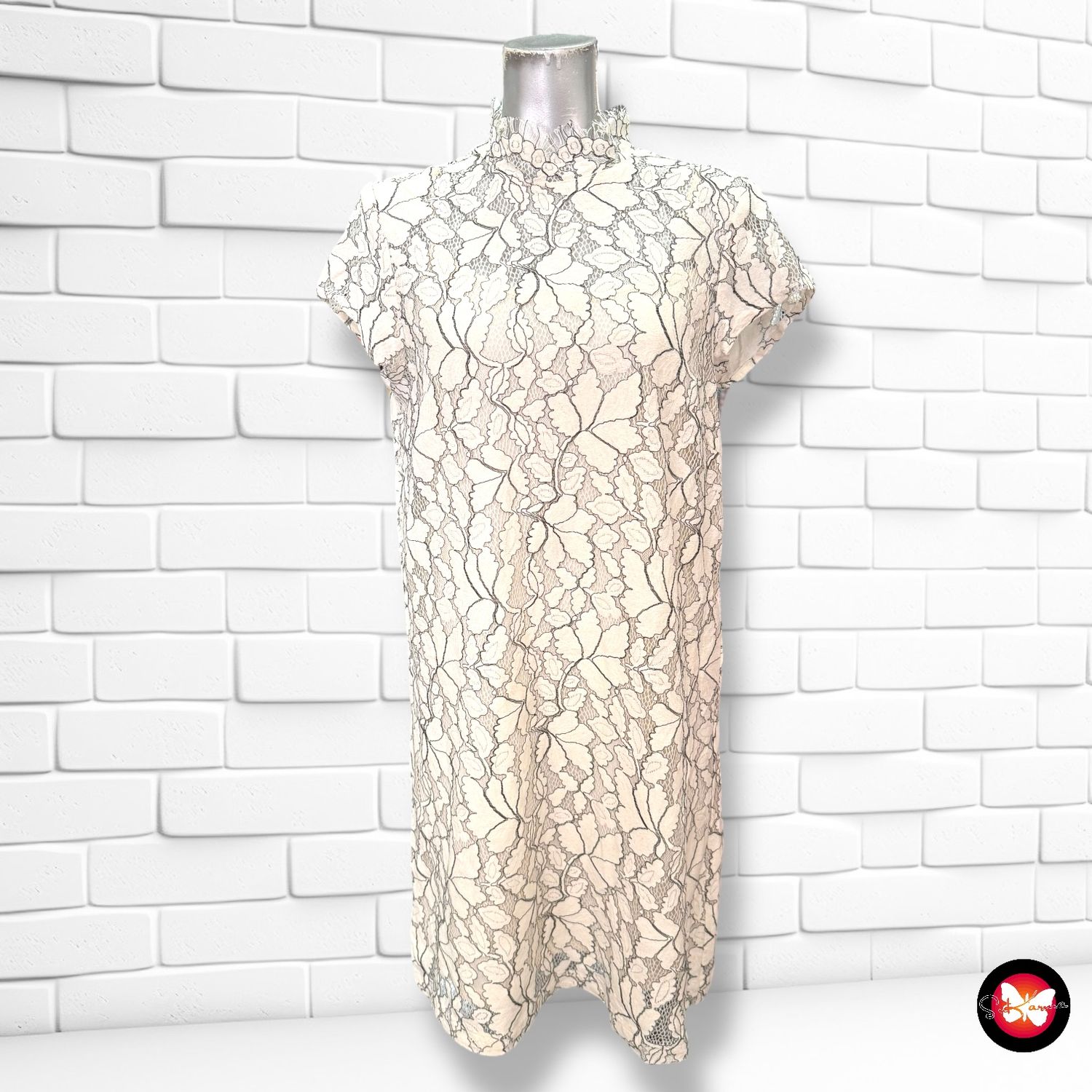 Vestido de encaje H&amp;M Talla 38