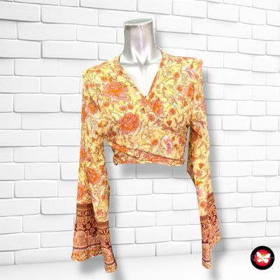 **HOY** Blusa cruzada cropped SHEIN Talla L