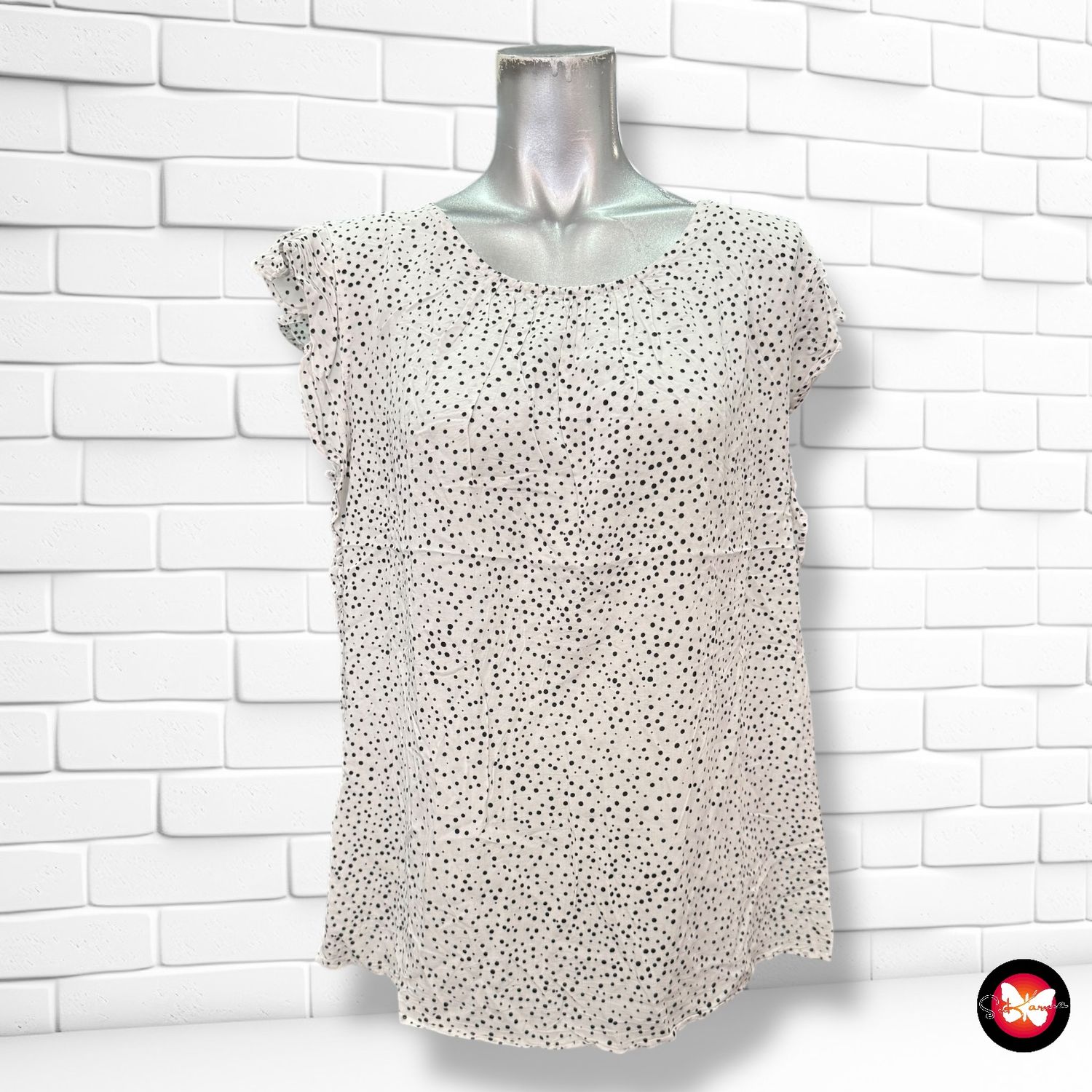 Blusa con estampado C&amp;A Talla 46