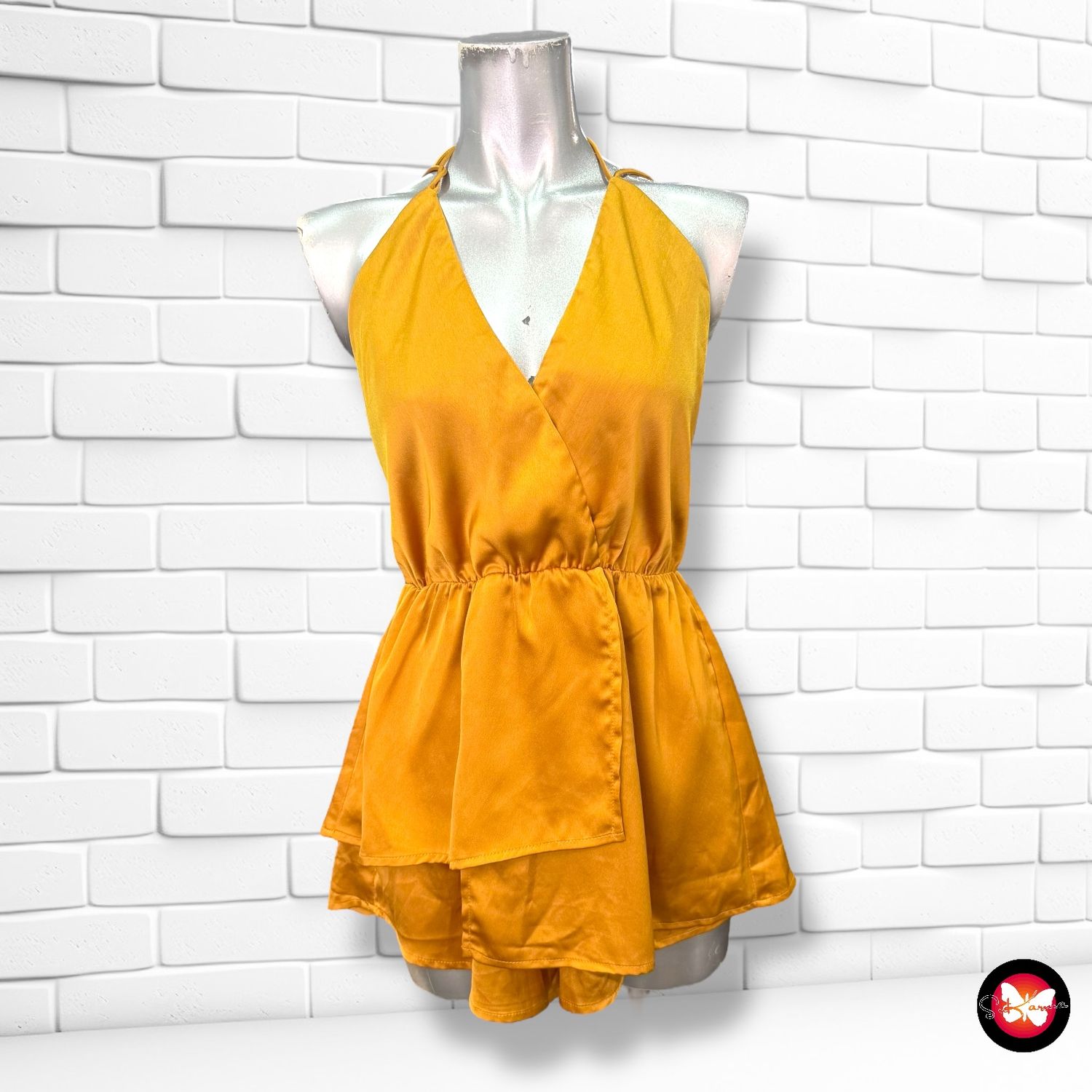Mono corto de satén SABO SKIRT Talla S