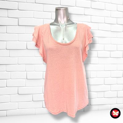**HOY** Camiseta de manga corta de volantes GEORGE Talla XS