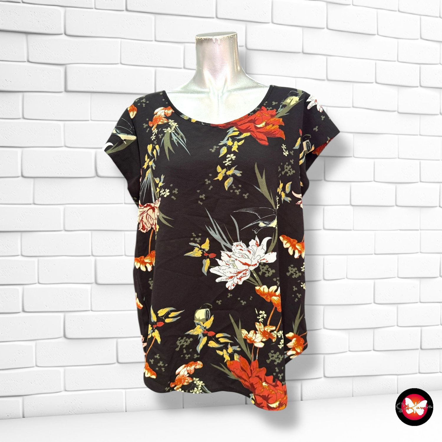 Blusa con estampado ONLY Talla 42