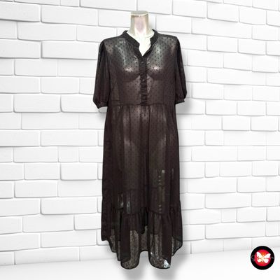 **HOY** Vestido largo traslúcido PRIMARK Talla 44