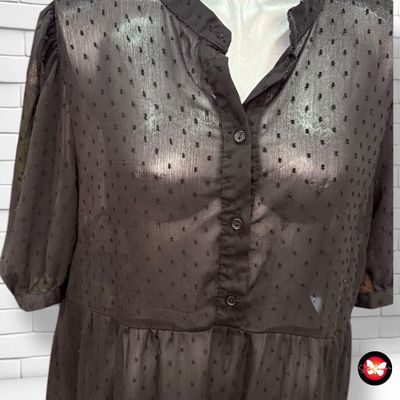 **HOY** Vestido largo traslúcido PRIMARK Talla 44