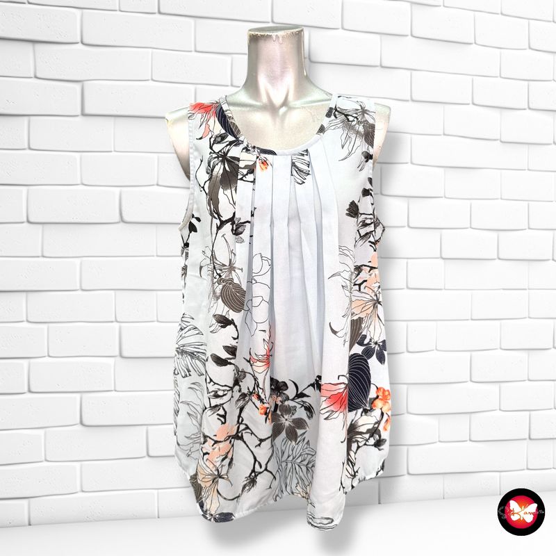 **HOY** Blusa de flores sin mangas VERO MODA Talla L